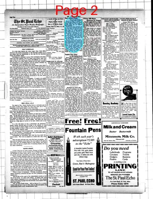 Page thumbnail for The St. Paul Echo