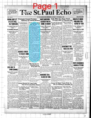 Page thumbnail for The St. Paul Echo
