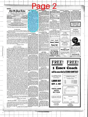 Page thumbnail for The St. Paul Echo