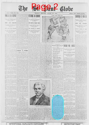 Page thumbnail for The Saint Paul Globe