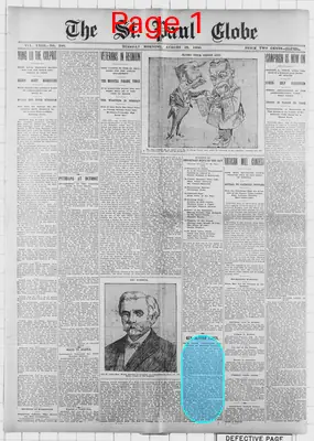 Page thumbnail for The Saint Paul Globe