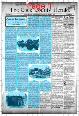 Page thumbnail for The Cook County Herald