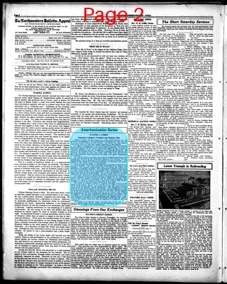 Page thumbnail for The Northwestern Bulletin Appeal