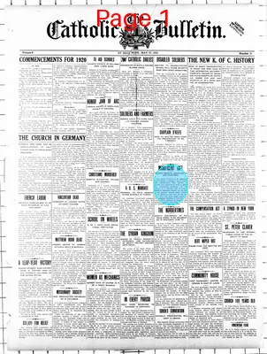 Page thumbnail for The Catholic Bulletin