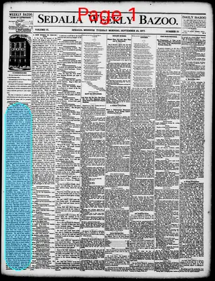 Page thumbnail for The Sedalia Weekly Bazoo