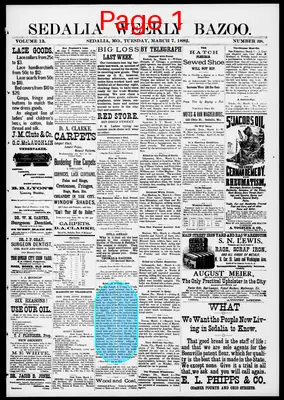 Page thumbnail for The Sedalia Weekly Bazoo