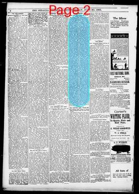 Page thumbnail for The Sedalia Weekly Bazoo