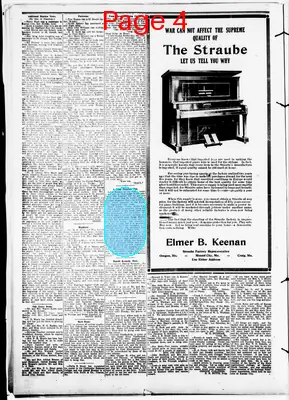 Page thumbnail for The Holt County Sentinel