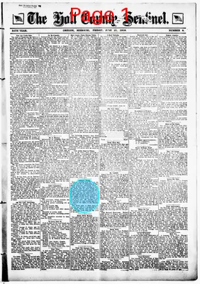 Page thumbnail for The Holt County Sentinel