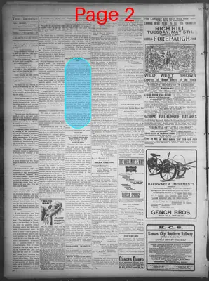 Page thumbnail for The Rich Hill Tribune