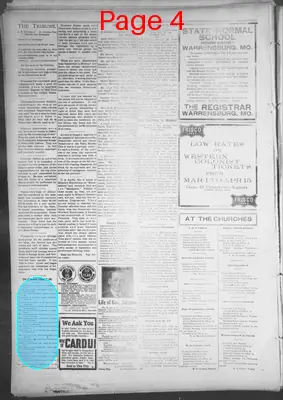 Page thumbnail for The Rich Hill Tribune