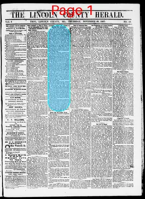 Page thumbnail for The Lincoln County Herald