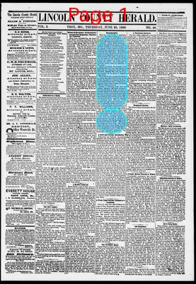 Page thumbnail for The Lincoln County Herald