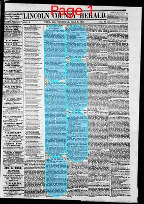 Page thumbnail for The Lincoln County Herald