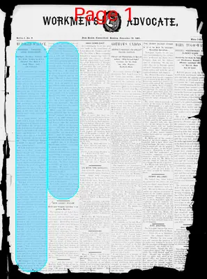 Page thumbnail for Workmen's Advocate