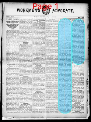 Page thumbnail for Workmen's Advocate