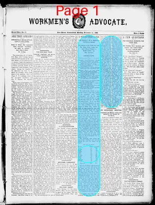 Page thumbnail for Workmen's Advocate
