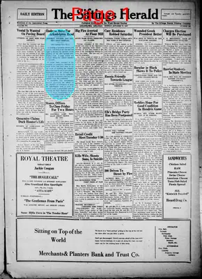 Page thumbnail for The Siftings Herald