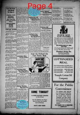 Page thumbnail for The Siftings Herald