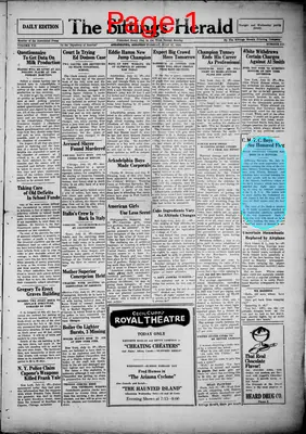 Page thumbnail for The Siftings Herald