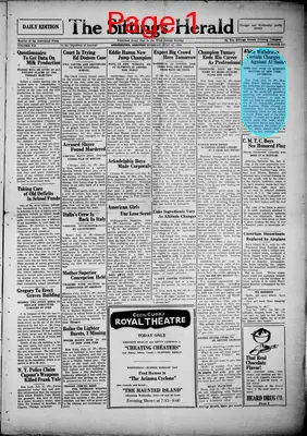 Page thumbnail for The Siftings Herald