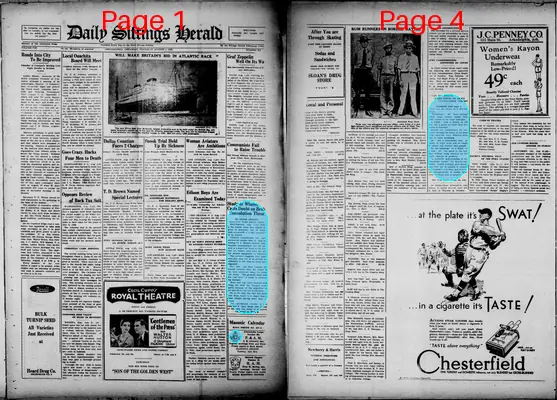 Page thumbnail for The Siftings Herald