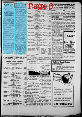 Page thumbnail for The Glenwood Post