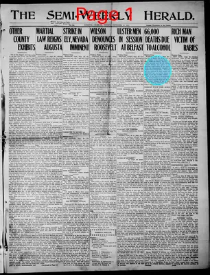 Page thumbnail for Semi Weekly Herald