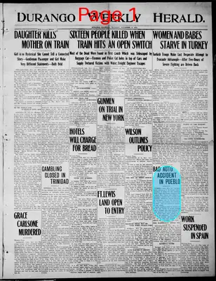 Page thumbnail for Semi Weekly Herald