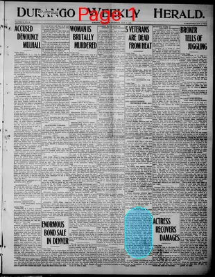 Page thumbnail for Semi Weekly Herald