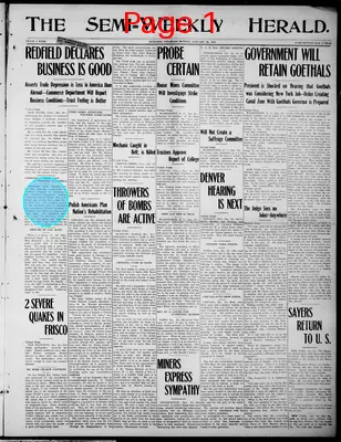 Page thumbnail for Semi Weekly Herald