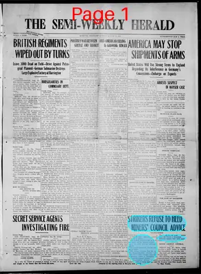 Page thumbnail for Semi Weekly Herald