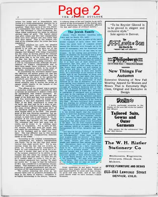Page thumbnail for The Jewish Outlook