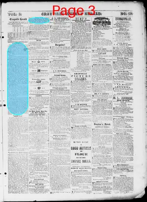 Page thumbnail for Grayville Weekly Herald