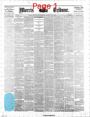Page thumbnail for Morris Tribune