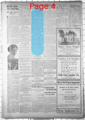 Page thumbnail for Morris Tribune