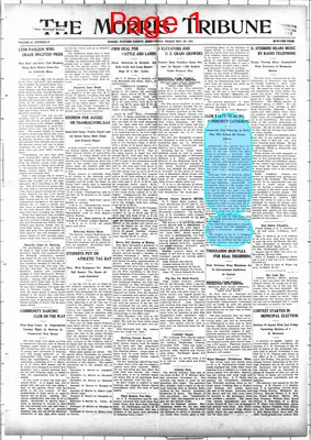 Page thumbnail for Morris Tribune