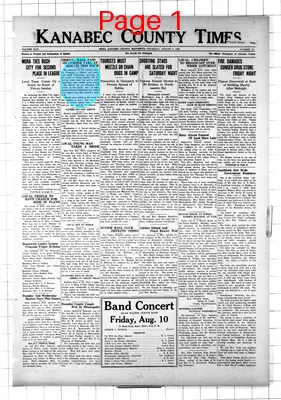 Page thumbnail for The Kanabec County Times