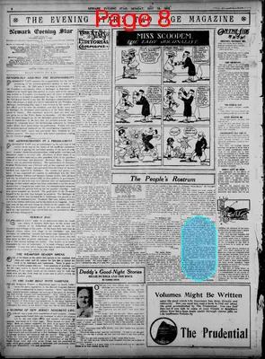 Page thumbnail for Newark Evening Star And Newark Advertiser