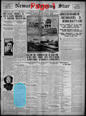 Page thumbnail for Newark Evening Star And Newark Advertiser
