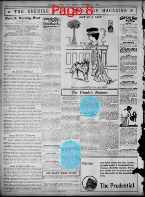 Page thumbnail for Newark Evening Star And Newark Advertiser