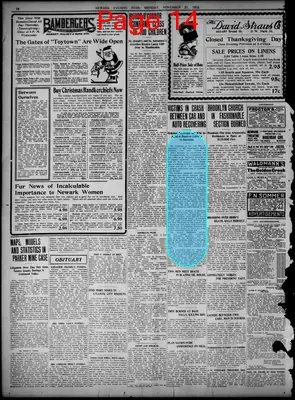 Page thumbnail for Newark Evening Star And Newark Advertiser