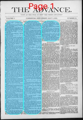 Page thumbnail for The Advance