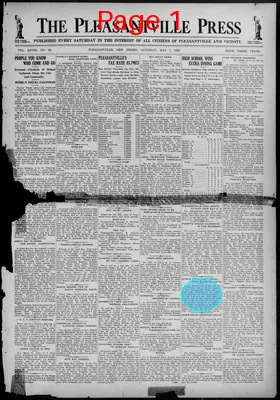 Page thumbnail for The Pleasantville Press