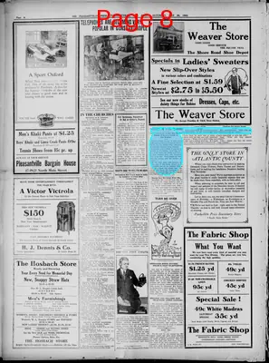 Page thumbnail for The Pleasantville Press