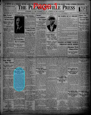Page thumbnail for The Pleasantville Press