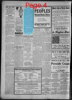 Page thumbnail for The Barre Daily Times