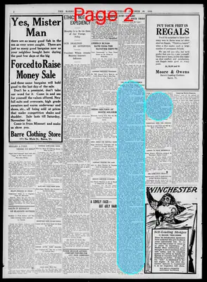 Page thumbnail for The Barre Daily Times
