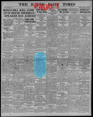 Page thumbnail for The Barre Daily Times