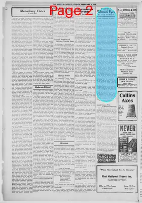 Page thumbnail for The Weekly Gazette